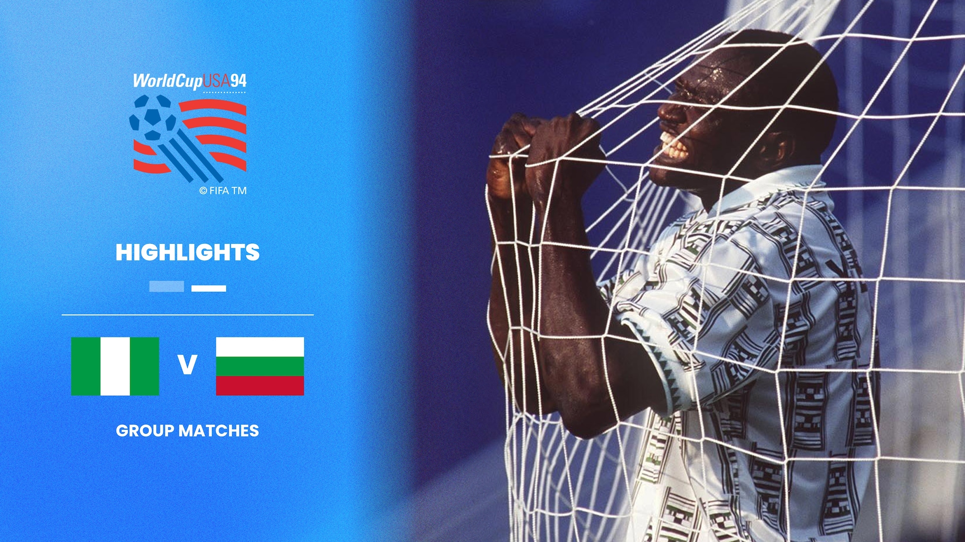 Nigeria vs Bulgaria | Grupo D | Copa Mundial de la FIFA Estados Unidos 1994™ | Highlights