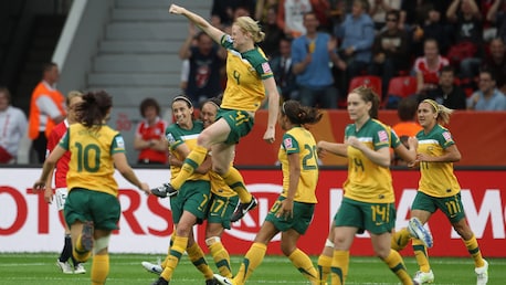 Le but de Kyah Simon 56' | Australie - Norvège | Coupe du Monde Féminine de la FIFA, Allemagne 2011™