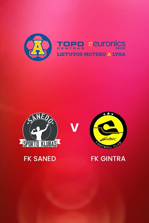 FK Saned v FK Gintra | TOPO centras euronics moterų A lyga | Full Match Replays