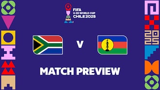 África do Sul x Nova Caledônia