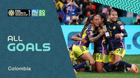 Colombia | Todos los goles | Copa Mundial Femenina de la FIFA Australia & Nueva Zelanda 2023™