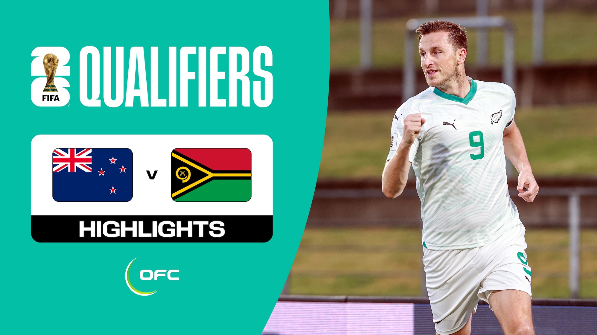 Neuseeland - Vanuatu | Gruppe B | Zweite Runde | OFC-Qualifikation | FIFA Fussball-Weltmeisterschaftt 26™ | Highlights