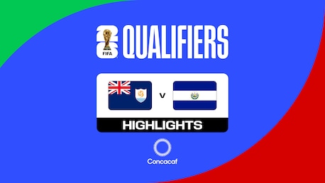 Anguilla vs El Salvador | Segunda ronda de las Eliminatorias de la Concacaf | Copa Mundial de la FIFA 26™ | Highlights