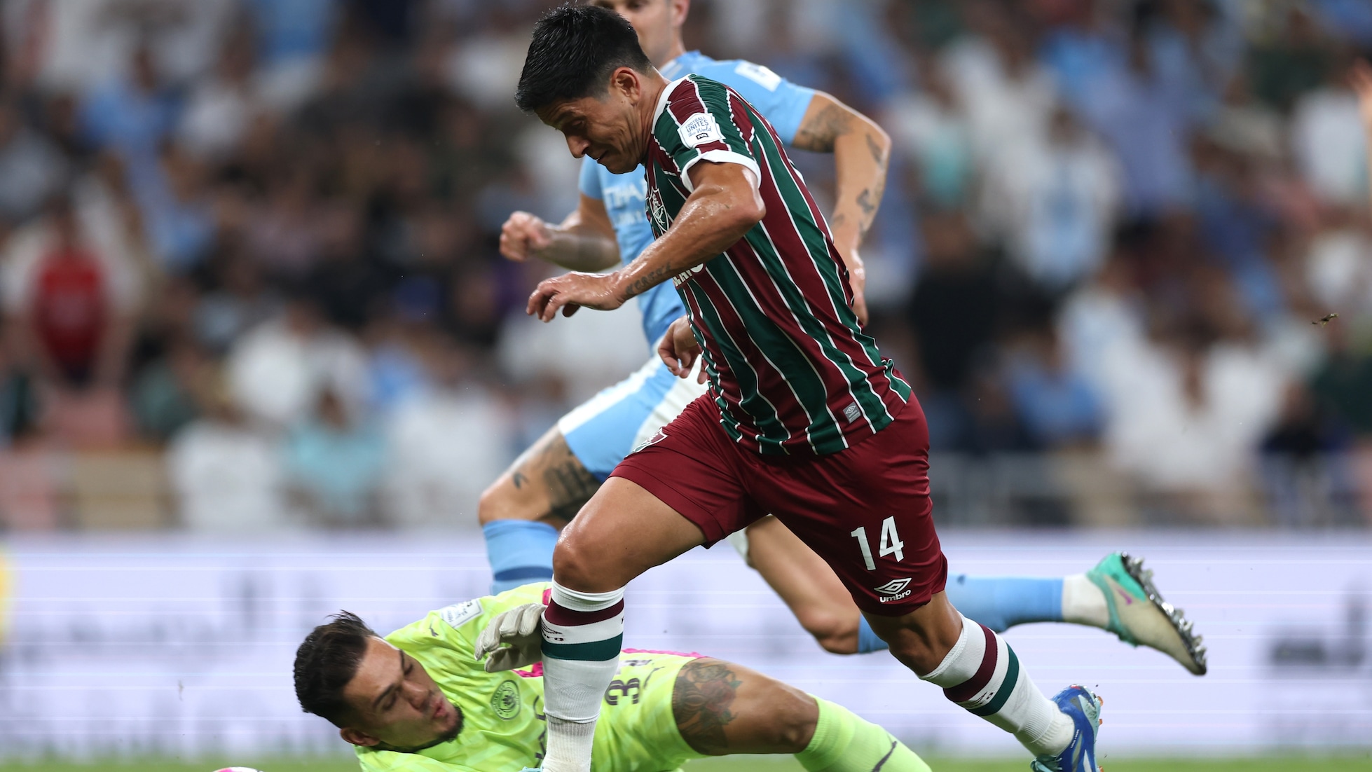 Germán Cano: “Estoy orgulloso de Fluminense”