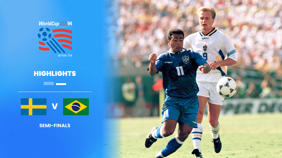 Schweden - Brasilien | Halbfinale | FIFA Fussball-Weltmeisterschaft USA 1994™ | Highlights