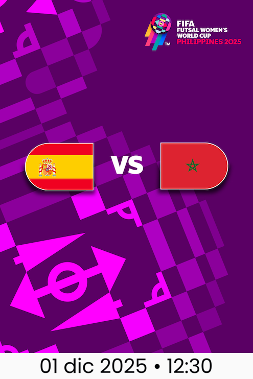 España vs Marruecos | Cuartos de final | Copa Mundial Femenina de Futsal de la FIFA Filipinas 2025™