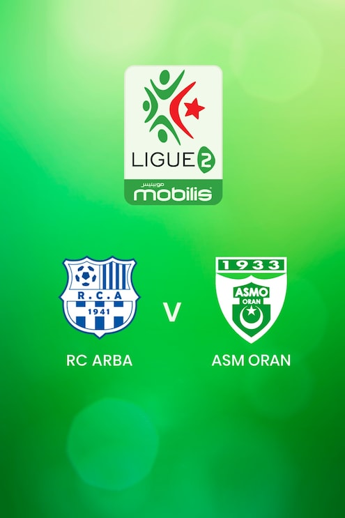 RC Arba vs ASM Oran | Ligue 2 2024/25 | Argelia | Partido completo
