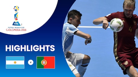 Argentina - Portogallo | Semifinali | FIFA Futsal World Cup Colombia 2016™ | Highlights