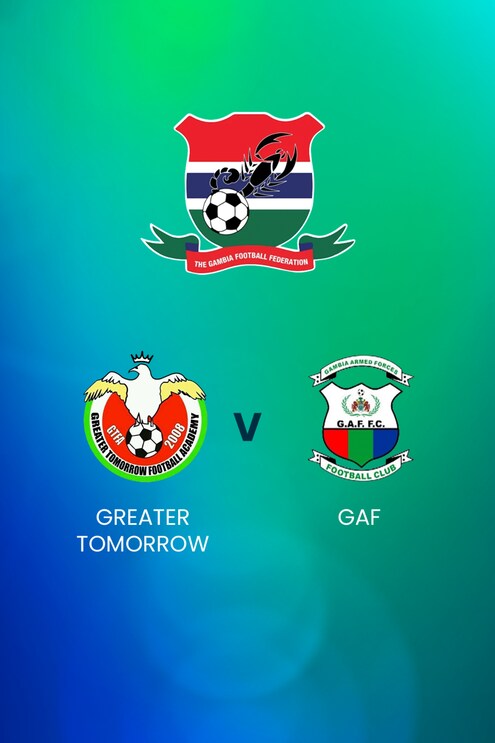 Greater Tomorrow x Gambia Armed Forces | GFF League | Jogo completo