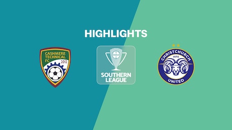 Cashmere Technical x Christchurch United | Liga Sul | Liga Nacional 2025 | Melhores momentos