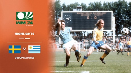 Sweden v Uruguay | Group 3 | 1974 FIFA World Cup Germany™ | Highlights