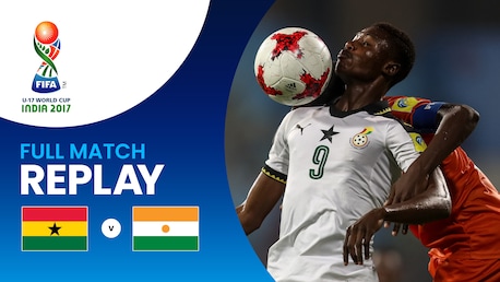 Ghana - Niger | Huitièmes de finale | Coupe du Monde U-17 de la FIFA, Inde 2017™ | Replay