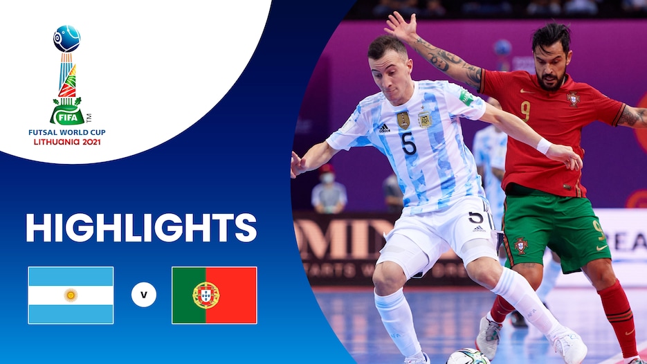 Argentina v Portugal | Final | FIFA Futsal World Cup Lithuania 2021™ | Highlights