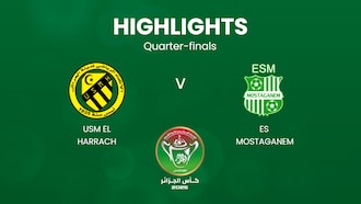 USM El Harrach - ES Mostaganem