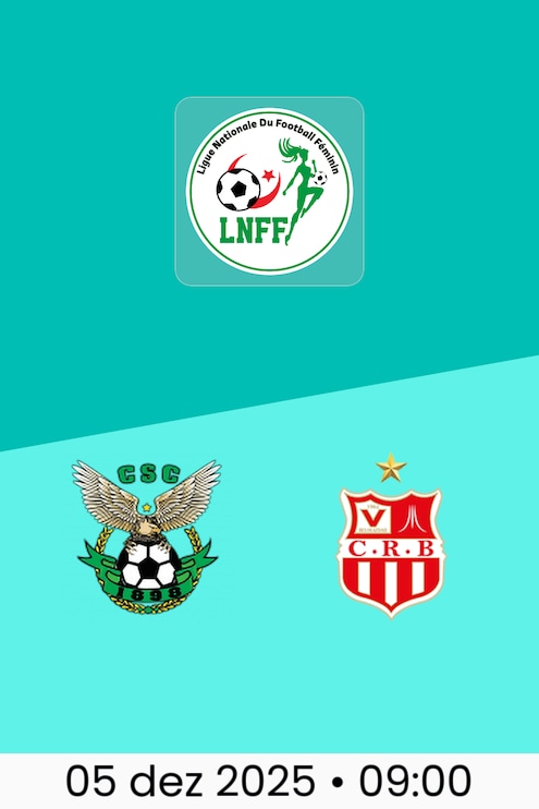 CS Constantine x CR Belouizdad | Ligue Nationale du Football Féminin 2025/26