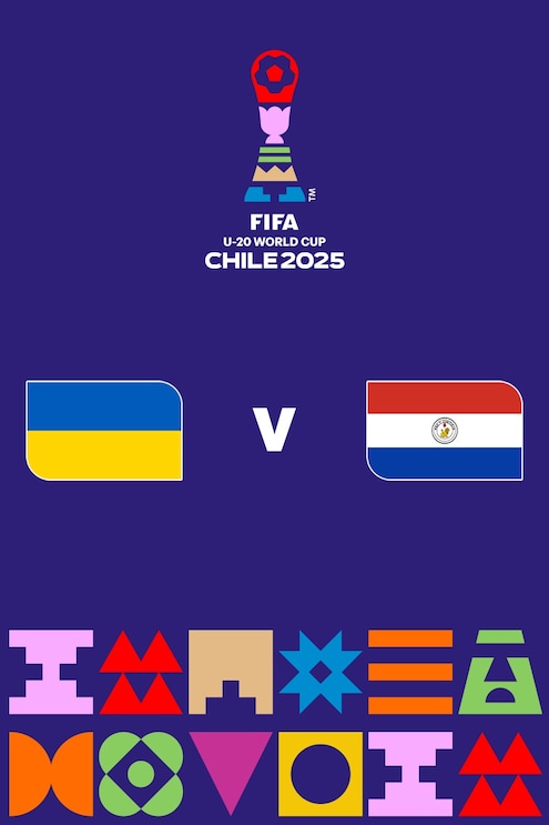 Ucrânia x Paraguai | Grupo B | Copa do Mundo Sub-20 da FIFA Chile 2025™ | Jogo completo