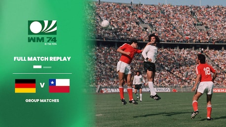 Germany FR v Chile | Group 1 | 1974 FIFA World Cup Germany™ | Full Match Replay