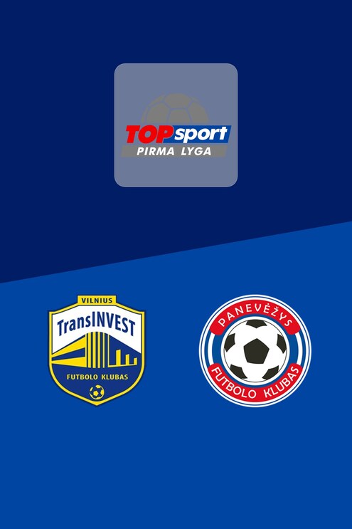 TransINVEST v Panevėžys B | Pirma Lyga 2025 | Full Match Replay