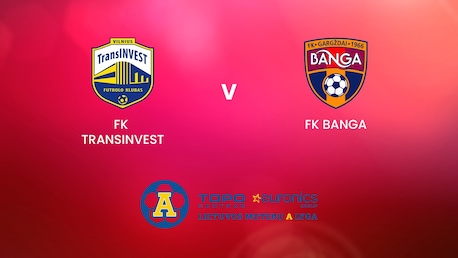 FK TransINVEST v FK Banga | TOPO centras euronics moterų A lyga | Full Match Replay