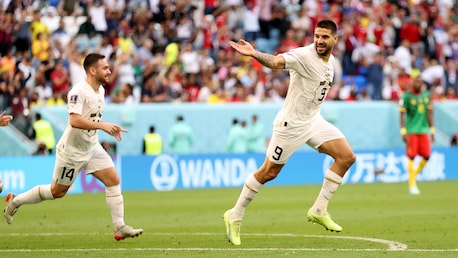 Gol de Aleksandar Mitrovic aos 53' | Camarões - Sérvia | Copa do Mundo FIFA de 2022, no Qatar