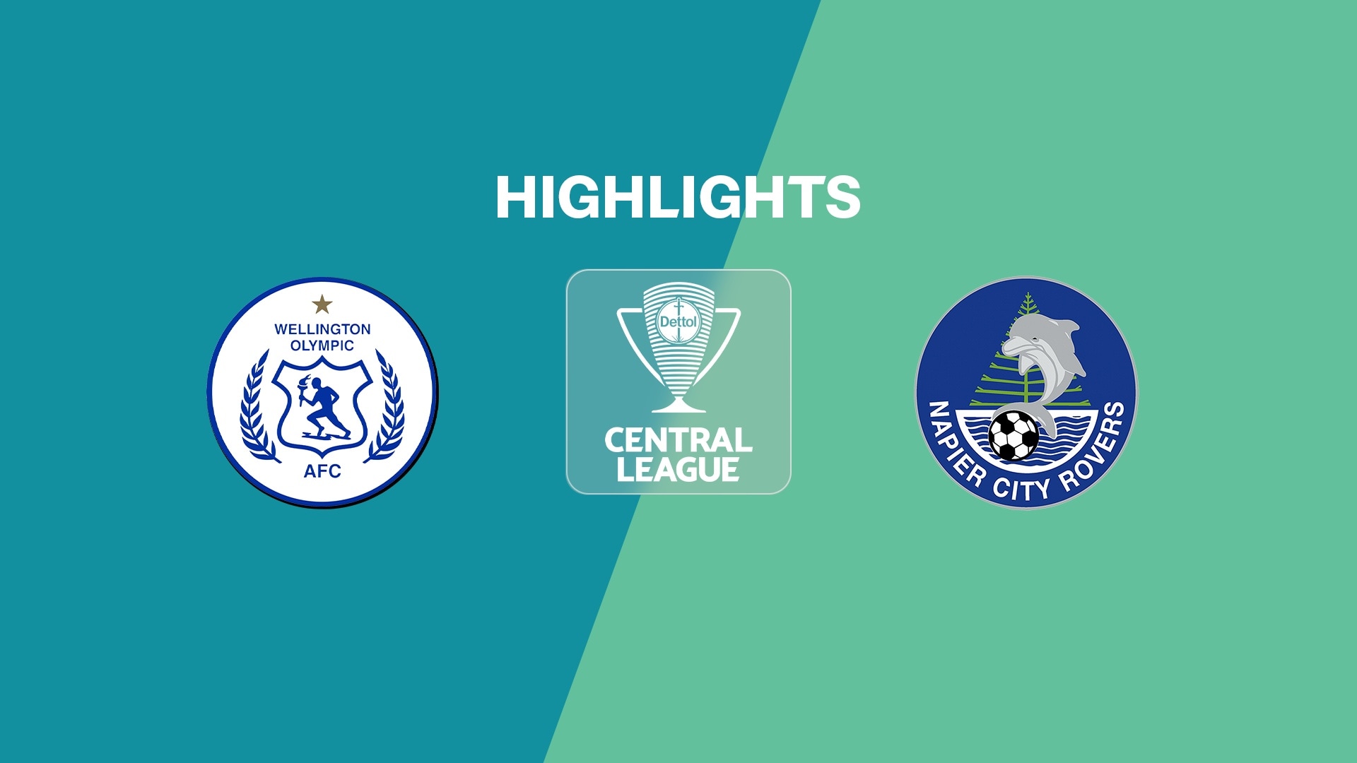 Wellington Olympic v Napier City Rovers | Central League | National League 2025 | Highlights