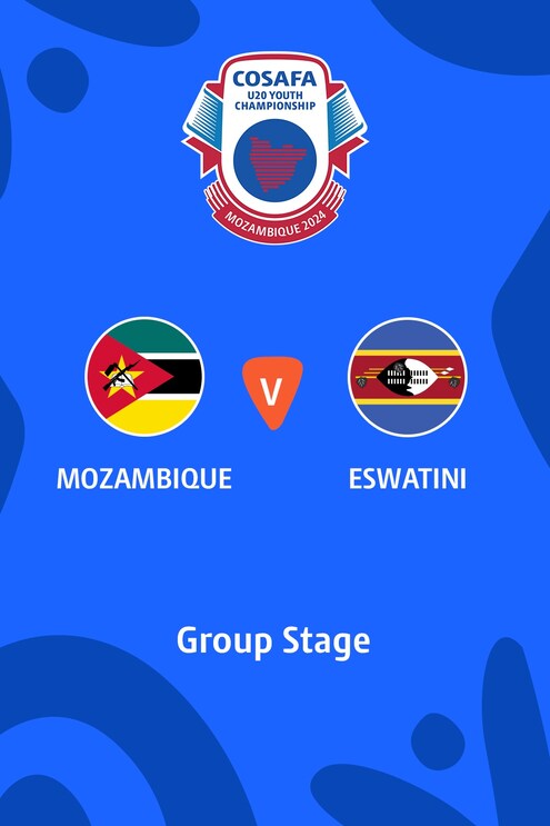 Mozambique vs Esuatini | Fase de grupos | CAF U-20 Africa Cup of Nations 2025 | Clasificatorio COSAFA | Partido completo