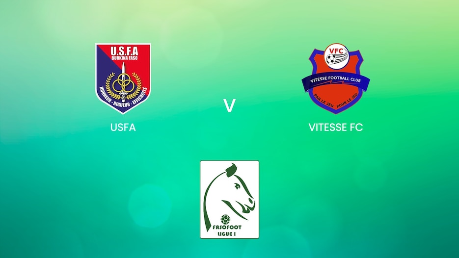 USFA x Vitesse FC | Ligue 1 2024/25 | Burkina Faso | Jogo Completo