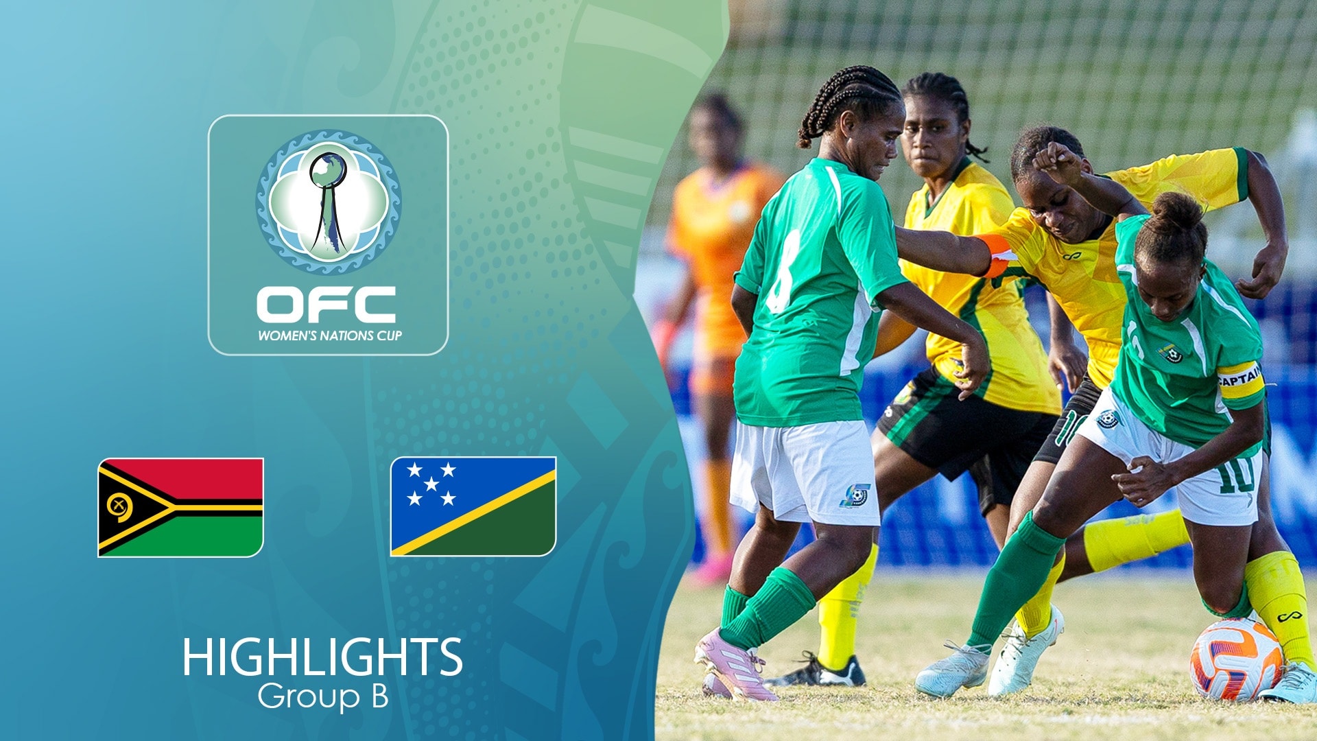 Vanuatu vs Solomon Islands | Grupo B | Copa de Naciones Femenina de la OFC 2025 | Highlights