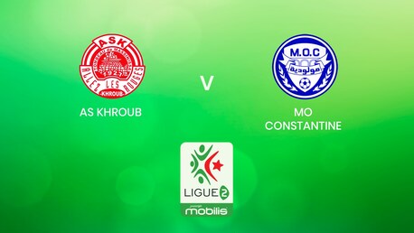 AS Khroub - MO Constantine | Ligue 2 2024/25 | Algeria | Match completo