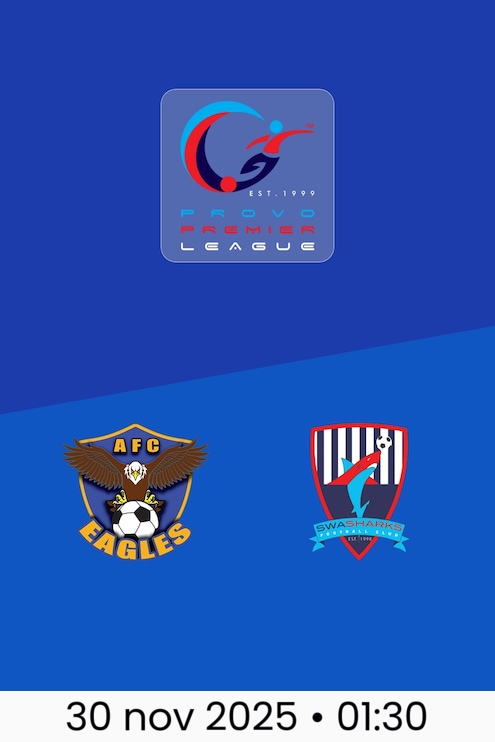Academy Eagles FC x SWA Sharks FC | Provo Premier League 2025-26