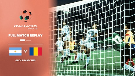 Argentina v Romania | Group B | 1990 FIFA World Cup Italy™ | Full Match Replay