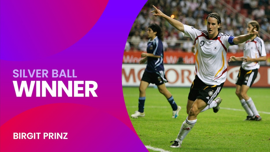 Birgit Prinz | Silberner Ball | FIFA Frauen-Weltmeisterschaft China 2007™