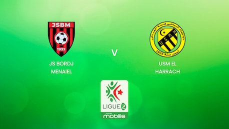 JS Bordj Menaiel - USM El Harrach | Ligue 2 2024/25 | Algerie | Match Complet