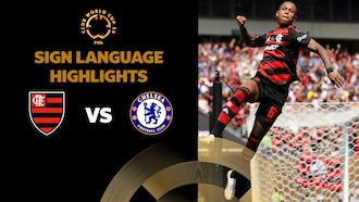 CR Flamengo - Chelsea FC | Groupe D | Coupe du Monde des Clubs de la FIFA 2025™ | Résumé vidéo (Langue des signes)