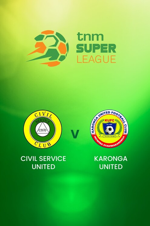 Civil Service United vs Karonga United | TNM Super League | Malawi | Partido completo