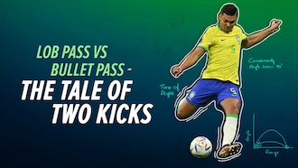 Pase cruzado aéreo vs pase bala: la historia de dos tipos de pase