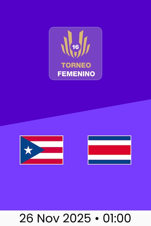 Puerto Rico v Costa Rica | UNCAF FIFA Forward U-16 Girls Championship 2025