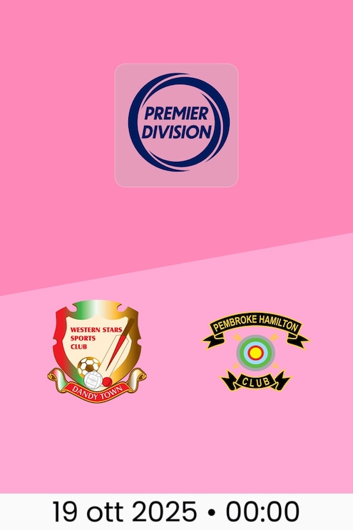 Dandy Town Hornets - PHC Zebras | Bermuda Premier Division 2025/26