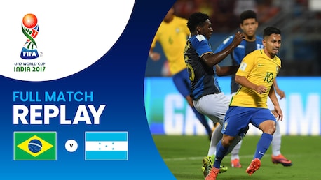 Brasil vs Honduras | Octavos de final | Copa Mundial Sub-17 de la FIFA India 2017™ | Partido Completo