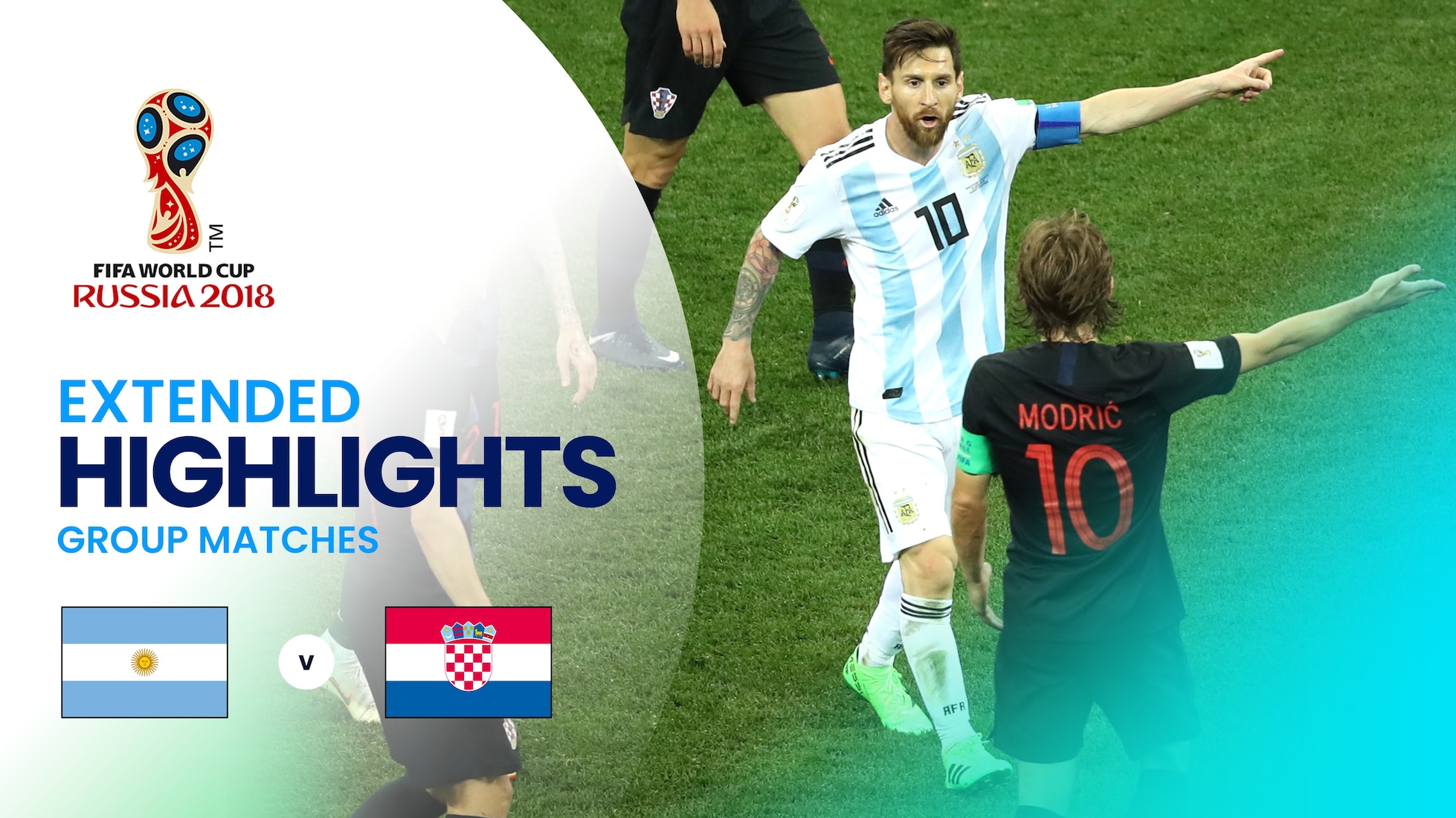 Argentina vs Croacia | Fase de grupos | Copa Mundial de la FIFA Rusia 2018™ | Highlights Extendidos