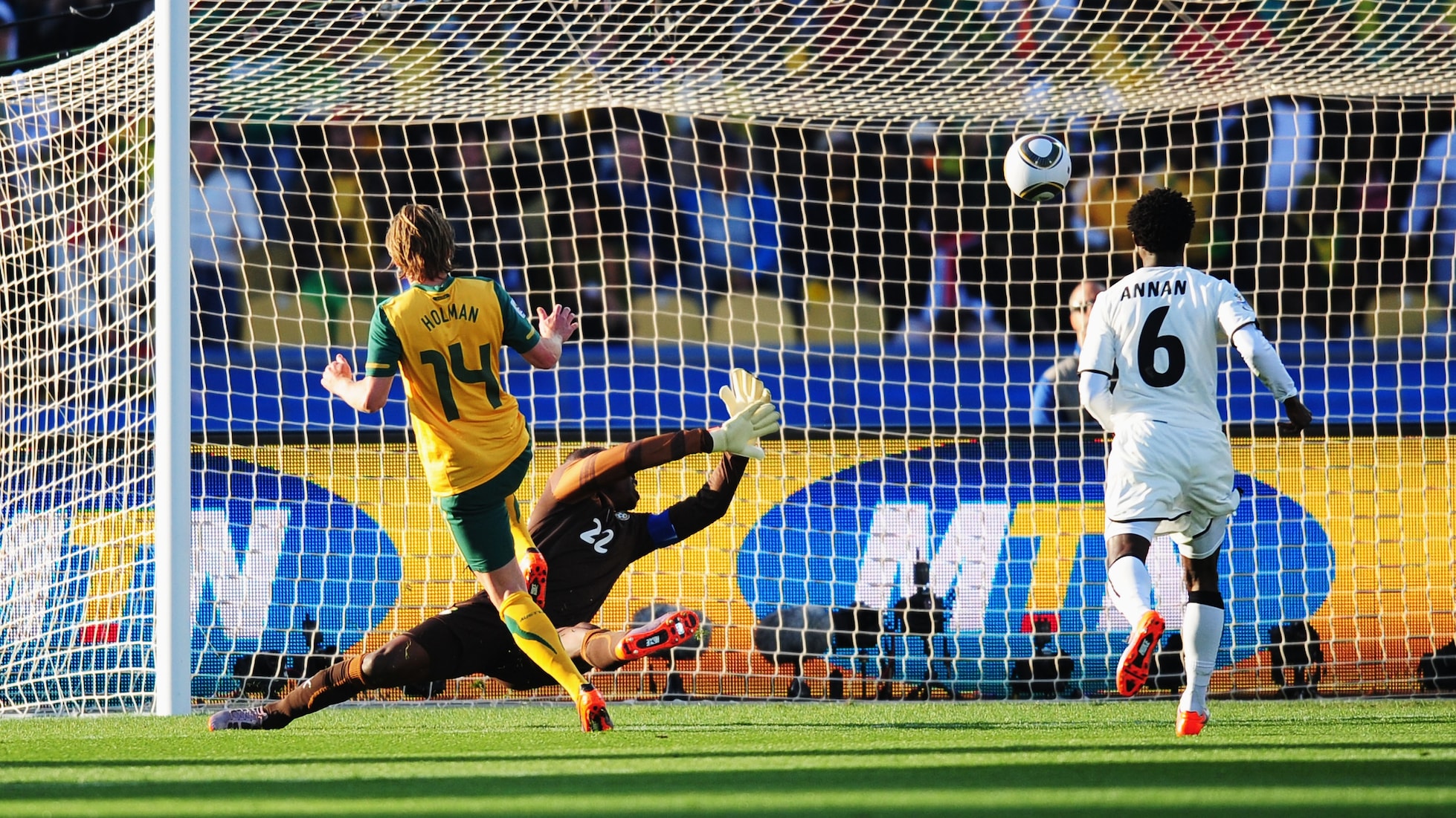 Le but de Brett Holman 10' | Ghana - Australie | Coupe du Monde de la FIFA, Afrique du Sud 2010™