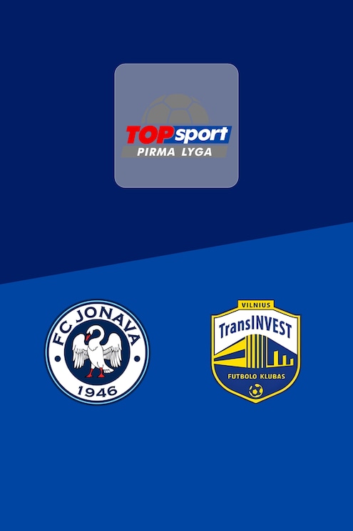 FK Jonava x TransINVEST | Pirma Lyga 2025 | Jogo completo
