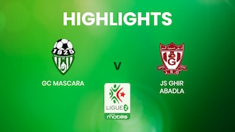 GC Mascara - JS Ghir Abadla | Ligue 2 | Algerien | Highlights