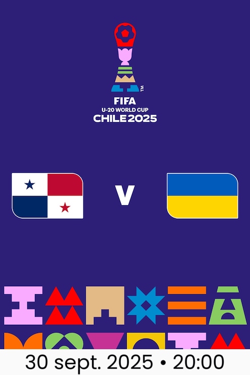 Panamá - Ukraine | Groupe B | Coupe du Monde U-20 de la FIFA, Chili 2025™