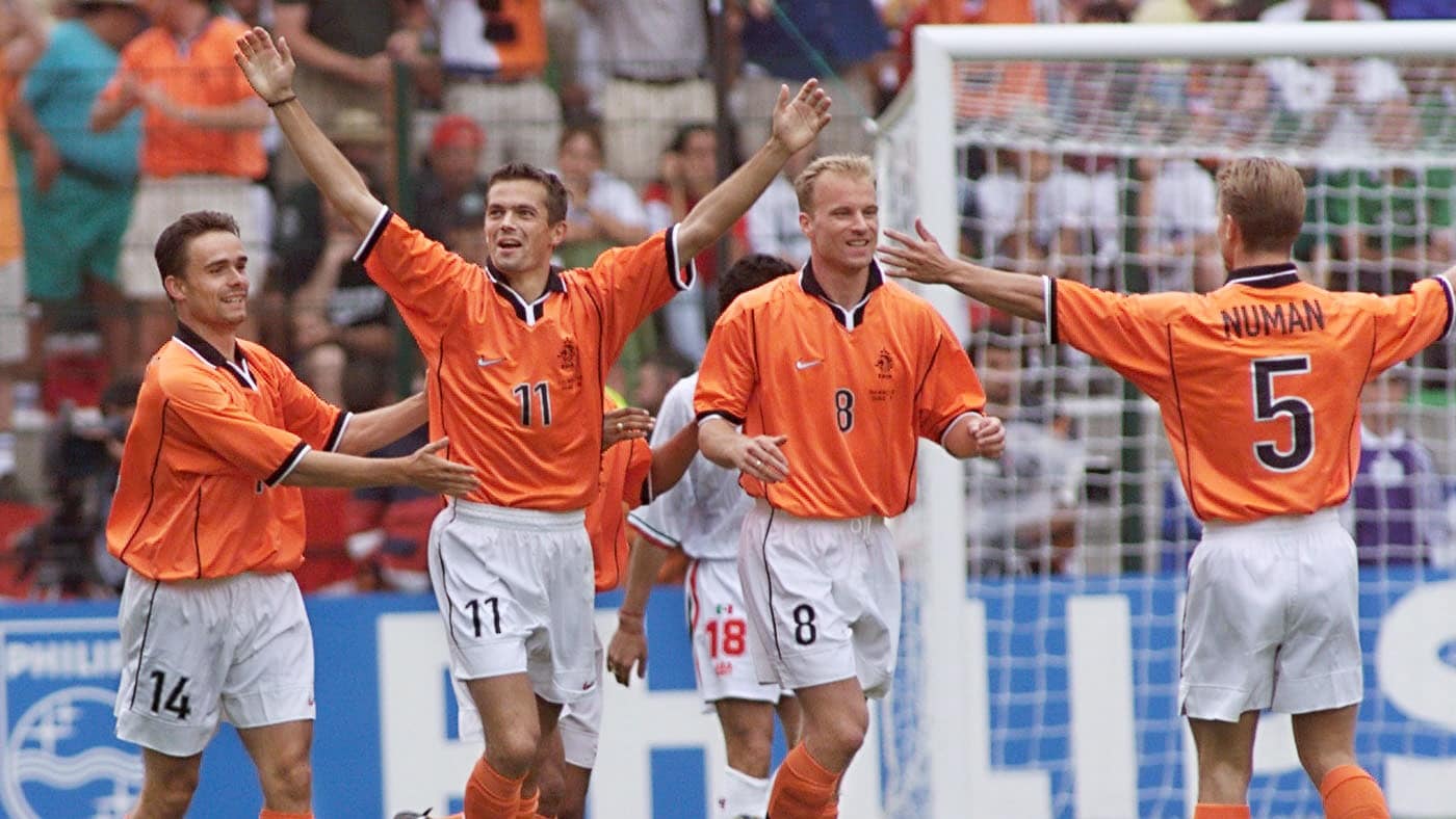 Das Tor von Phillip Cocu 4' | Niederlande - Mexiko | FIFA Fussball-Weltmeisterschaft Frankreich 1998™