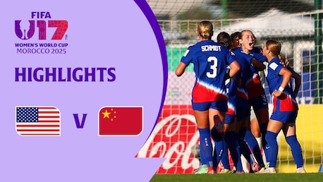 États-Unis - RP Chine | Groupe C | Coupe du Monde Féminine U-17 de la FIFA, Maroc 2025™ | Résumé vidéo