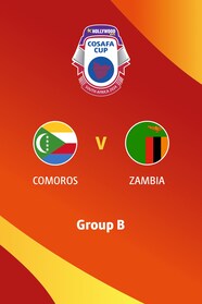 Comoros V Zambia | Group B | HOLLYWOODBETS COSAFA Cup 2024 | Full Match ...