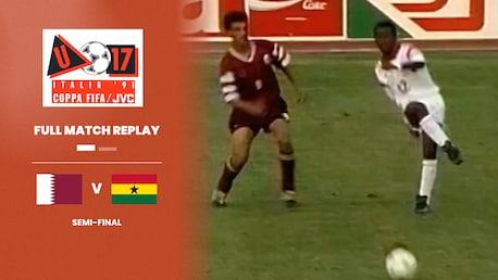 Katar - Ghana | Halbfinale | FIFA U-17-Weltmeisterschaft Italien 1991™ | Spiel in voller Länge