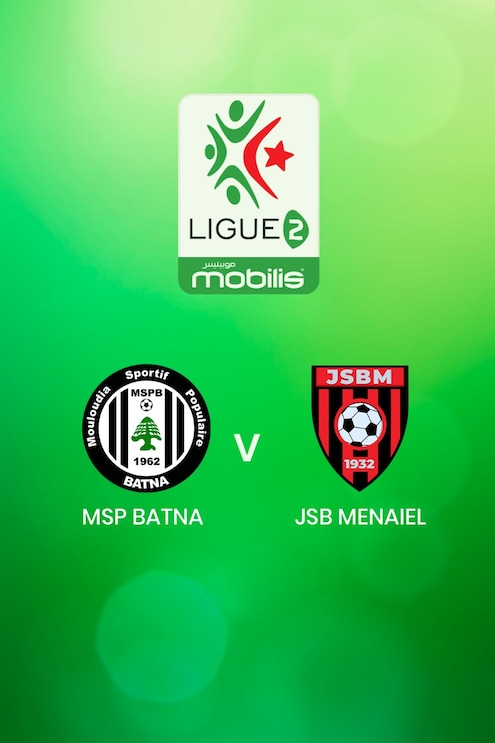 MSP Batna x JSB Menaiel | Ligue 2 2024/2025 | Argélia | Jogo Completo