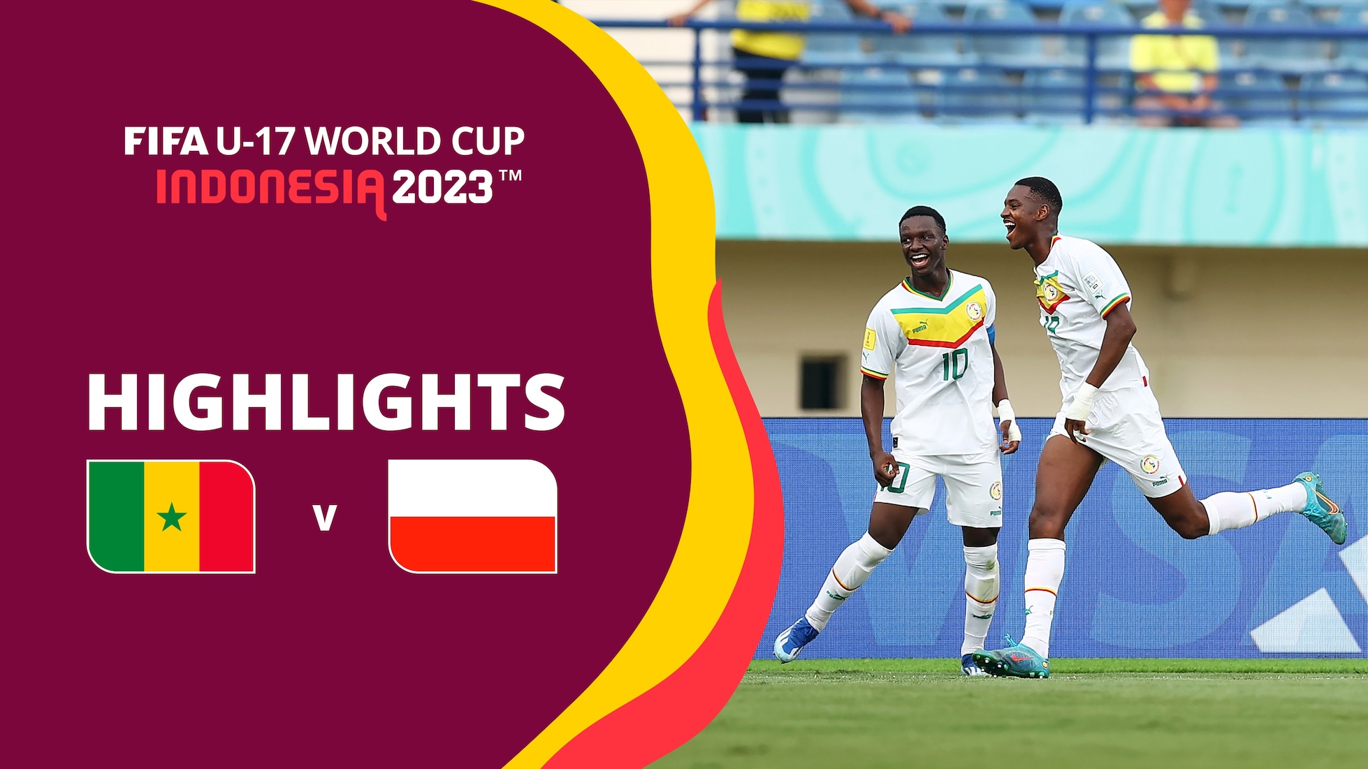 Senegal - Polen | Gruppe D | FIFA U-17-Weltmeisterschaft Indonesien 2023™ | Highlights